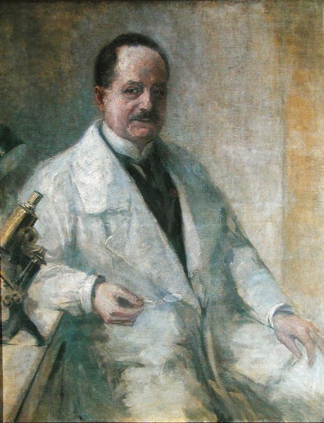 Jean Hyacinthe Vincent (1862-1950) (olja på duk) av French School