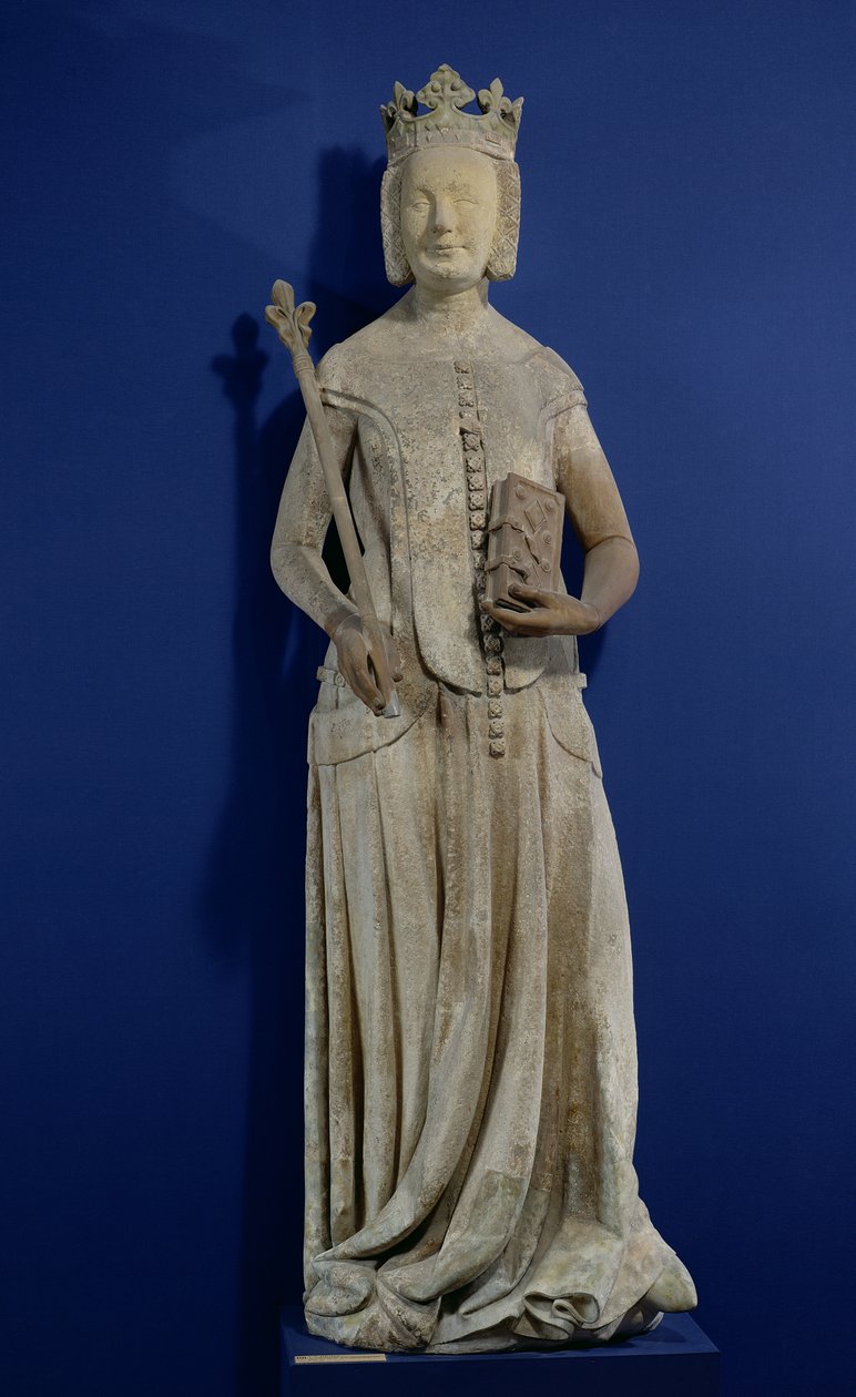 Jeanne de Bourbon (1338-77) 1365-80 (se även 27647) av French School