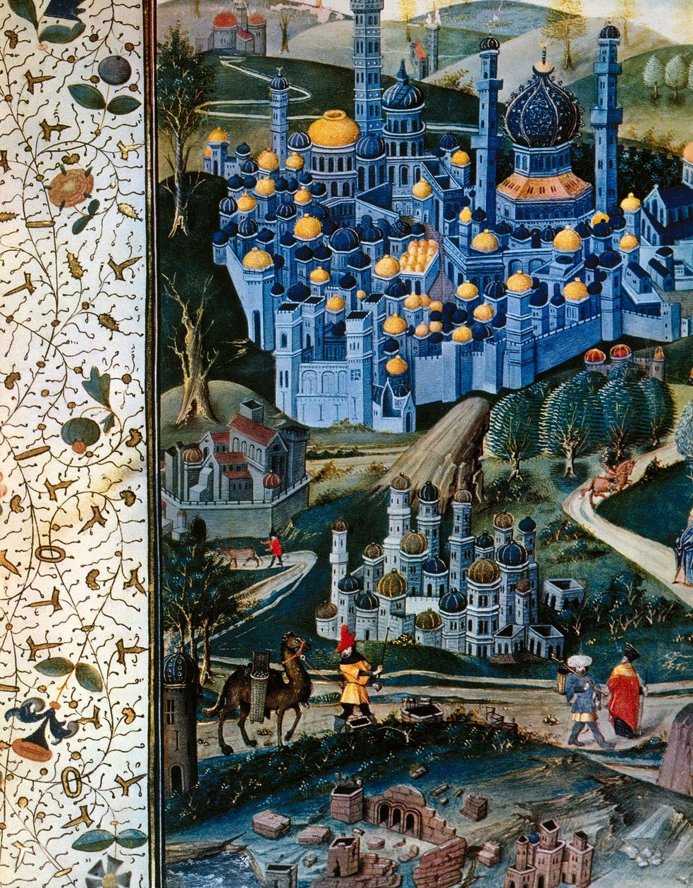 Jerusalem på 1300-talet av French School