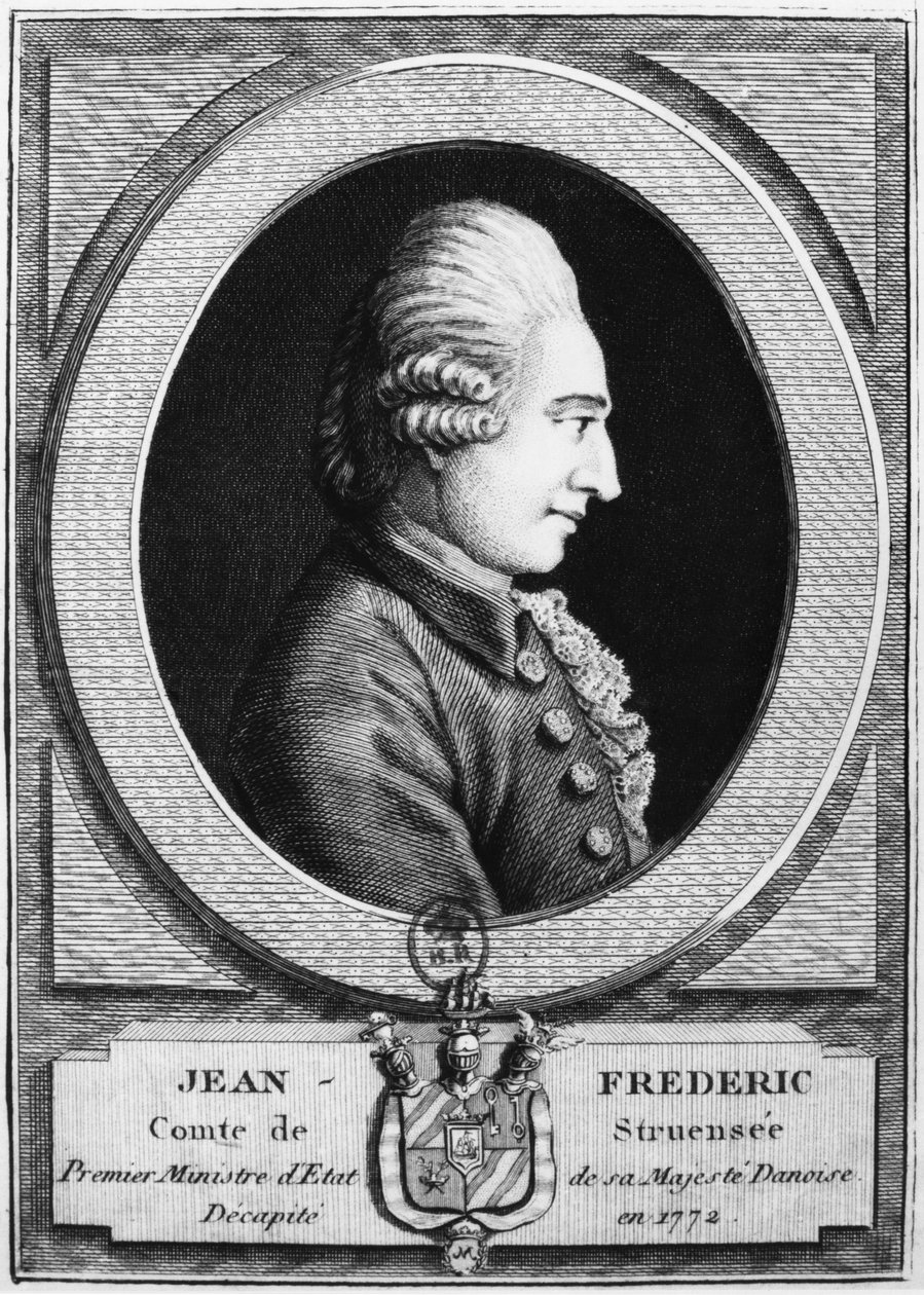 Johann Friedrich Struensee (1737-72) av French School