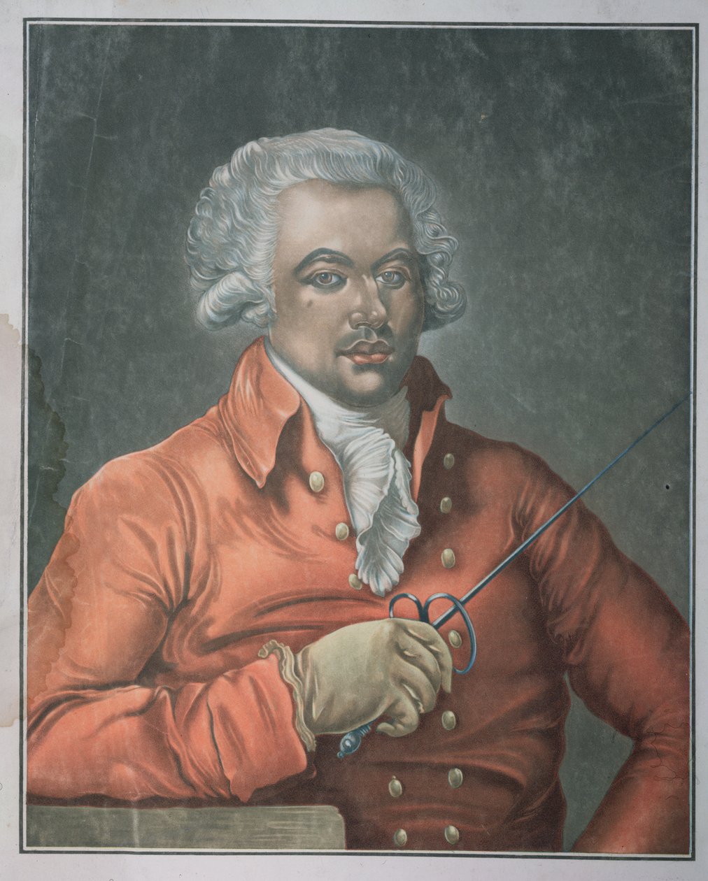 Joseph Boulogne (1748-99) Riddare av Saint-Georges av French School