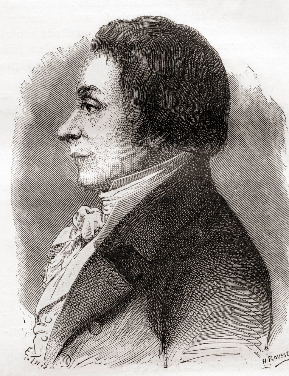 Joseph Lakanal, från Les Merveilles de la Science, publicerad c.1870 (gravyr) av French School