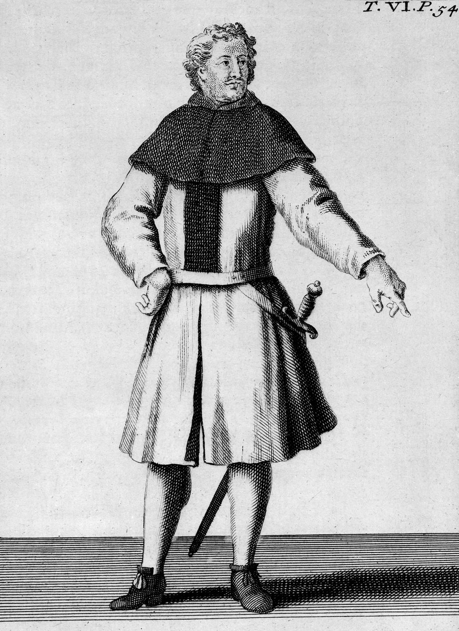 Knight of the Order of Alcantara, c.1300, mchoro kutoka 