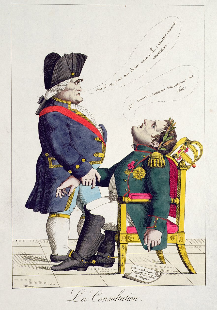 La Consultation, maj 1815 av French School