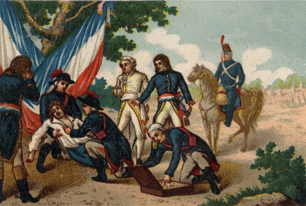 General Marceau död (Francois-Severin Desgraviers Marceau av French School