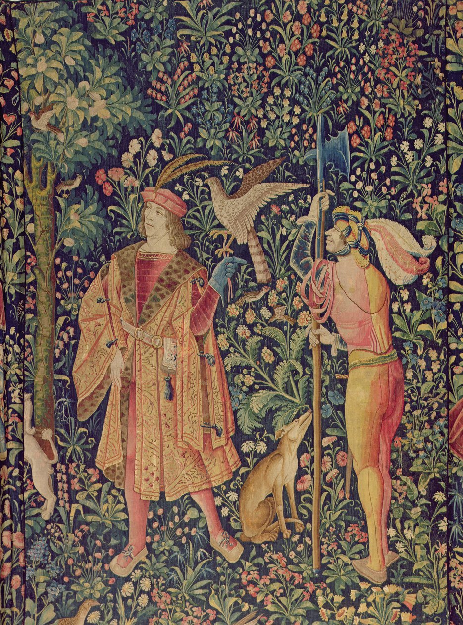 La Vie Seigneuriale - Avresa för jakten, ca 1500 av French School