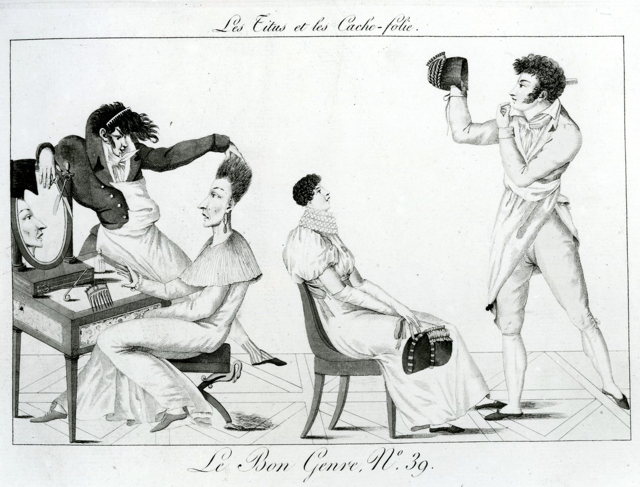 Le Bon Genre - The Titus and the Madness Caches, 1812 av French School