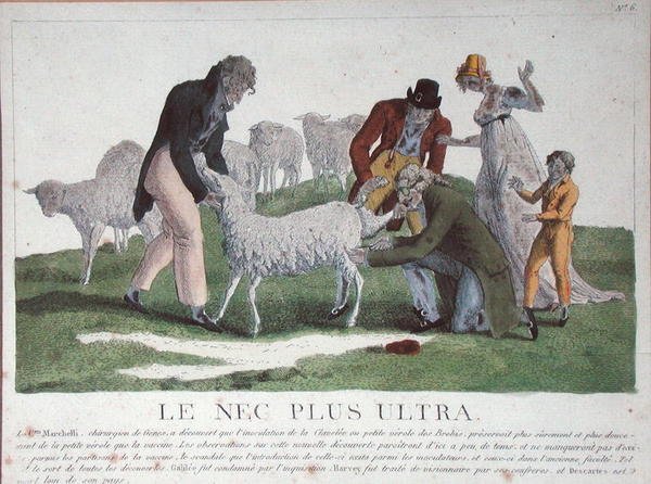 Le Nec Plus Ultra, c.1807 (färgad gravyr) av French School