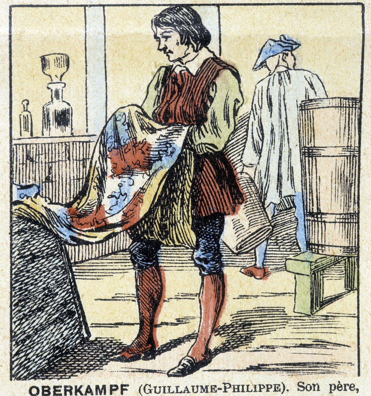 Färgaren Guillaume-Philippe Oberkampf - bildspråk d