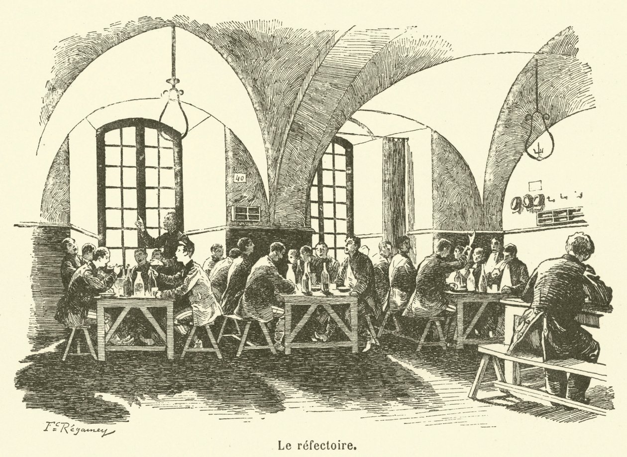 Refektoriet (gravyr) av French School