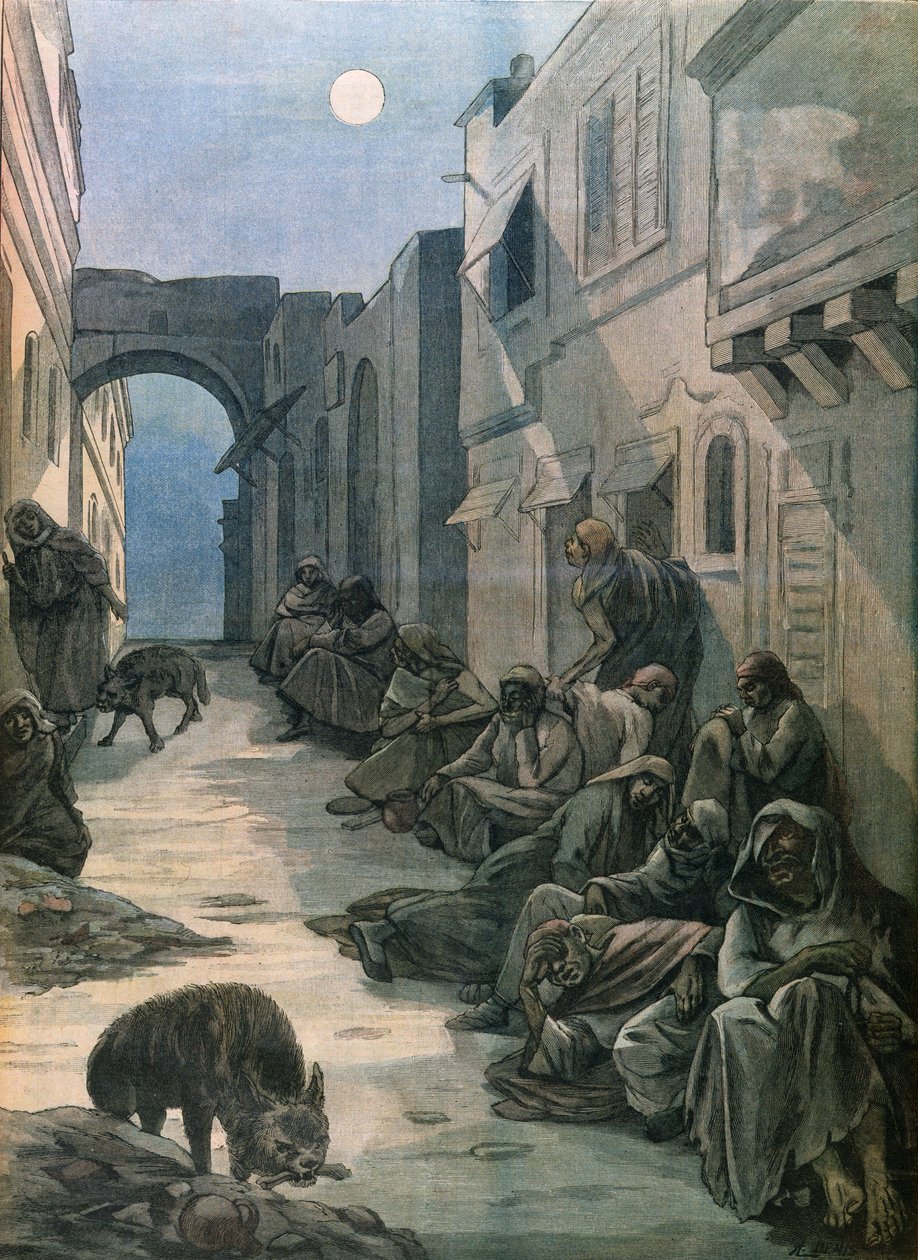 Spetälska i Etiopien, 1898 av French School