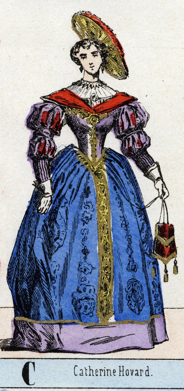 Bokstaven C som Catherine Howard eller Catherine Howard (Kathryn eller Kathryn av French School