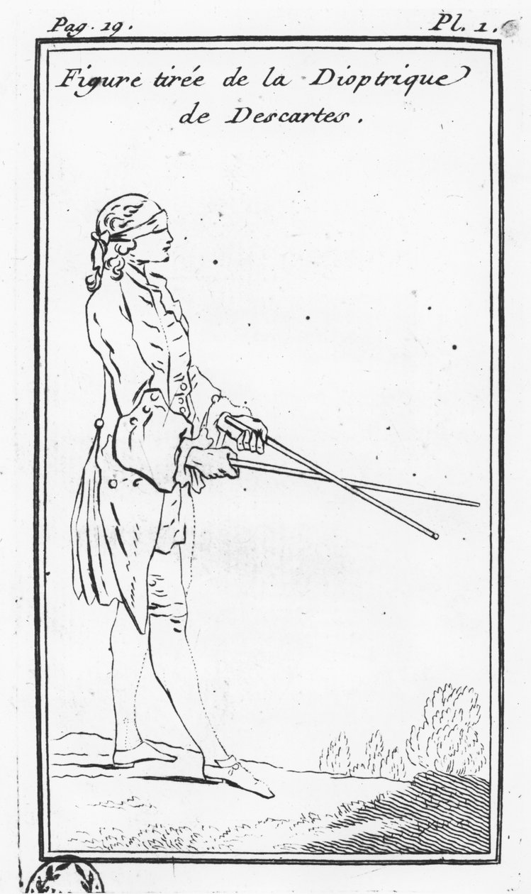 Letter on the Blind, illustration från 