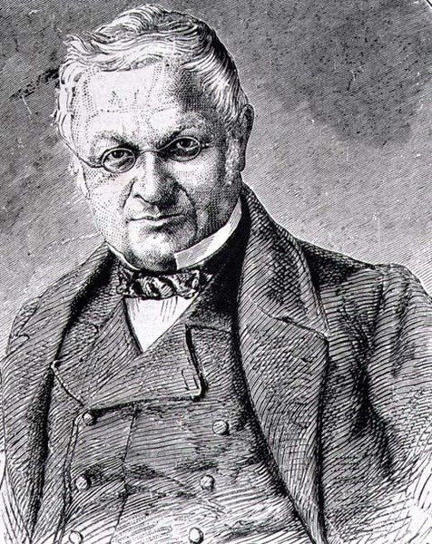 Louis-Adolphe Thiers (1797-1877) fransk statsman, historiker och journalist (gravyr) av French School