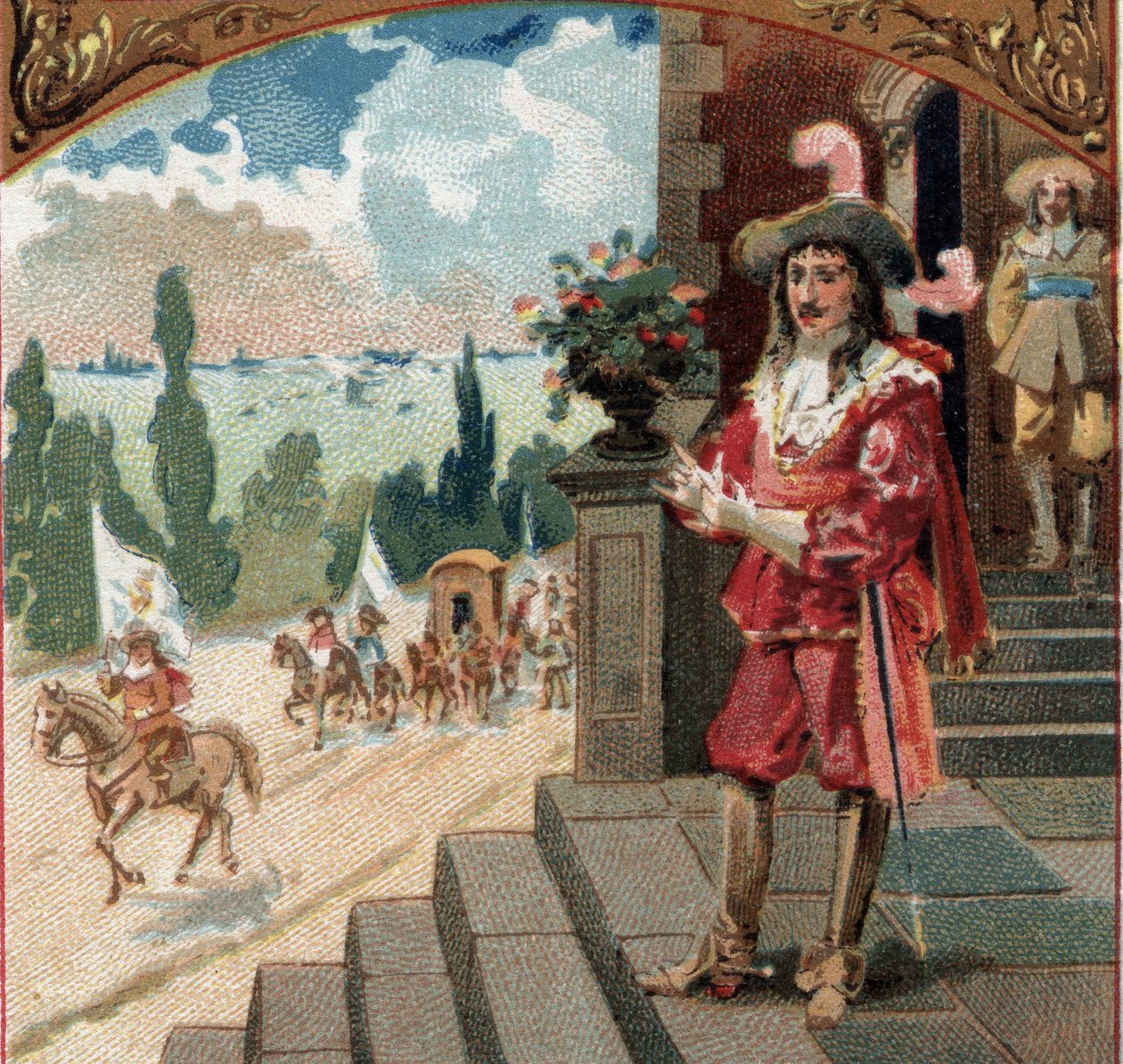 Ludvig XIII (1601-1643) tillbringade natten den 5 juni av French School