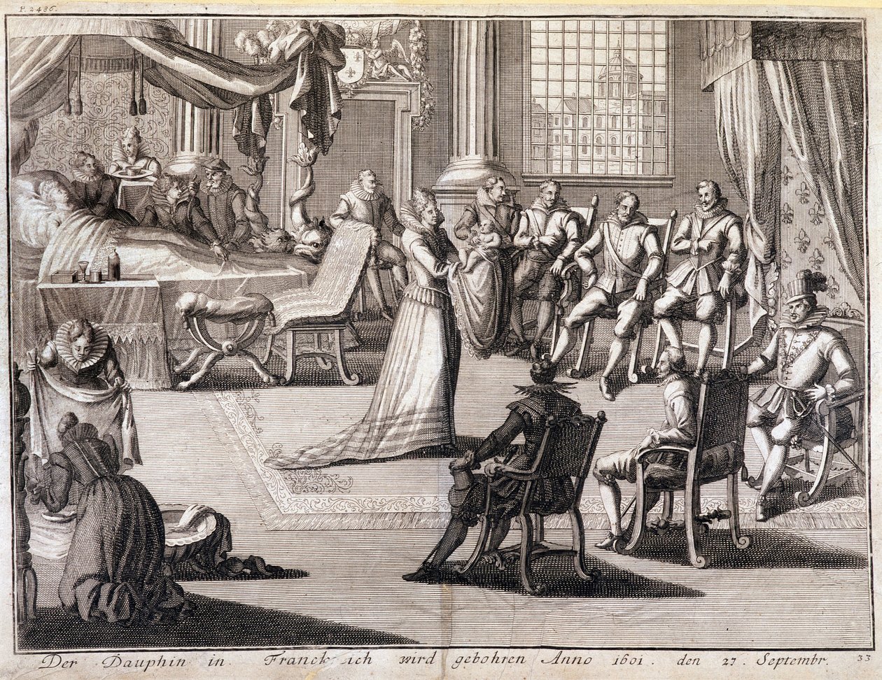 Ludvig XIII föddes den 27 september 1601. av French School