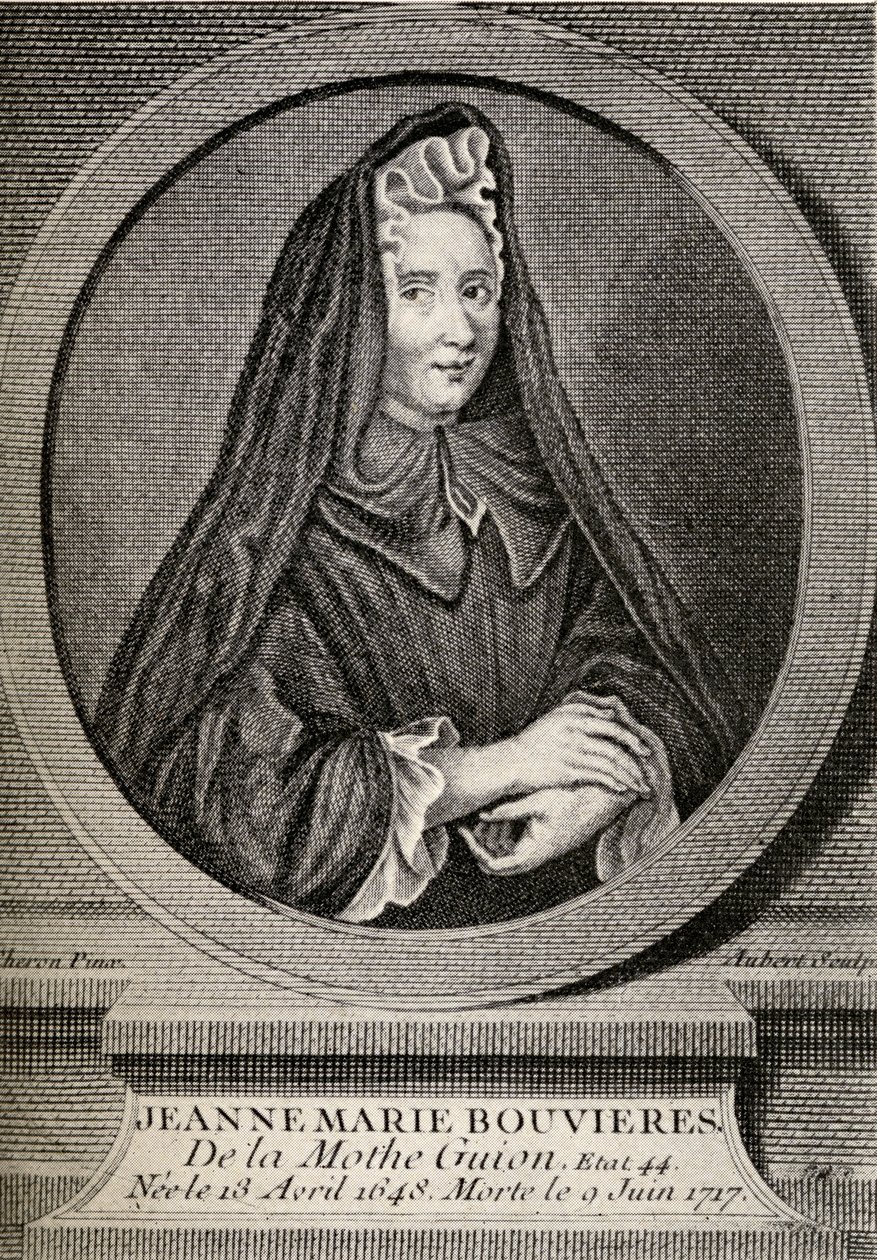 Madame Guyon (1648-1717) illustration från "Little Journeys to the Homes of Famous Women", publicerad 1897. av French School