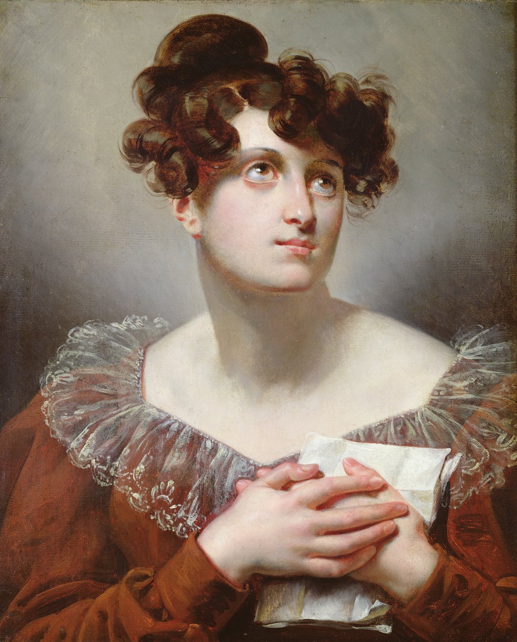 Mademoiselle Mars (1779-1847) av French School