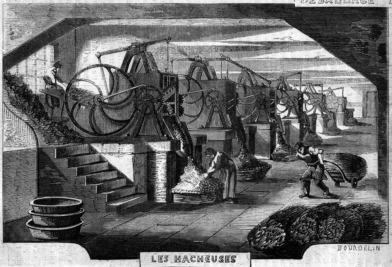 Tobaksfabrik, Paris av French School