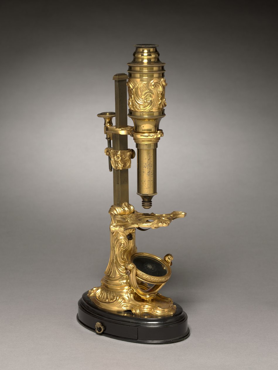 Mikroskop, ca 1745-1765 av French School