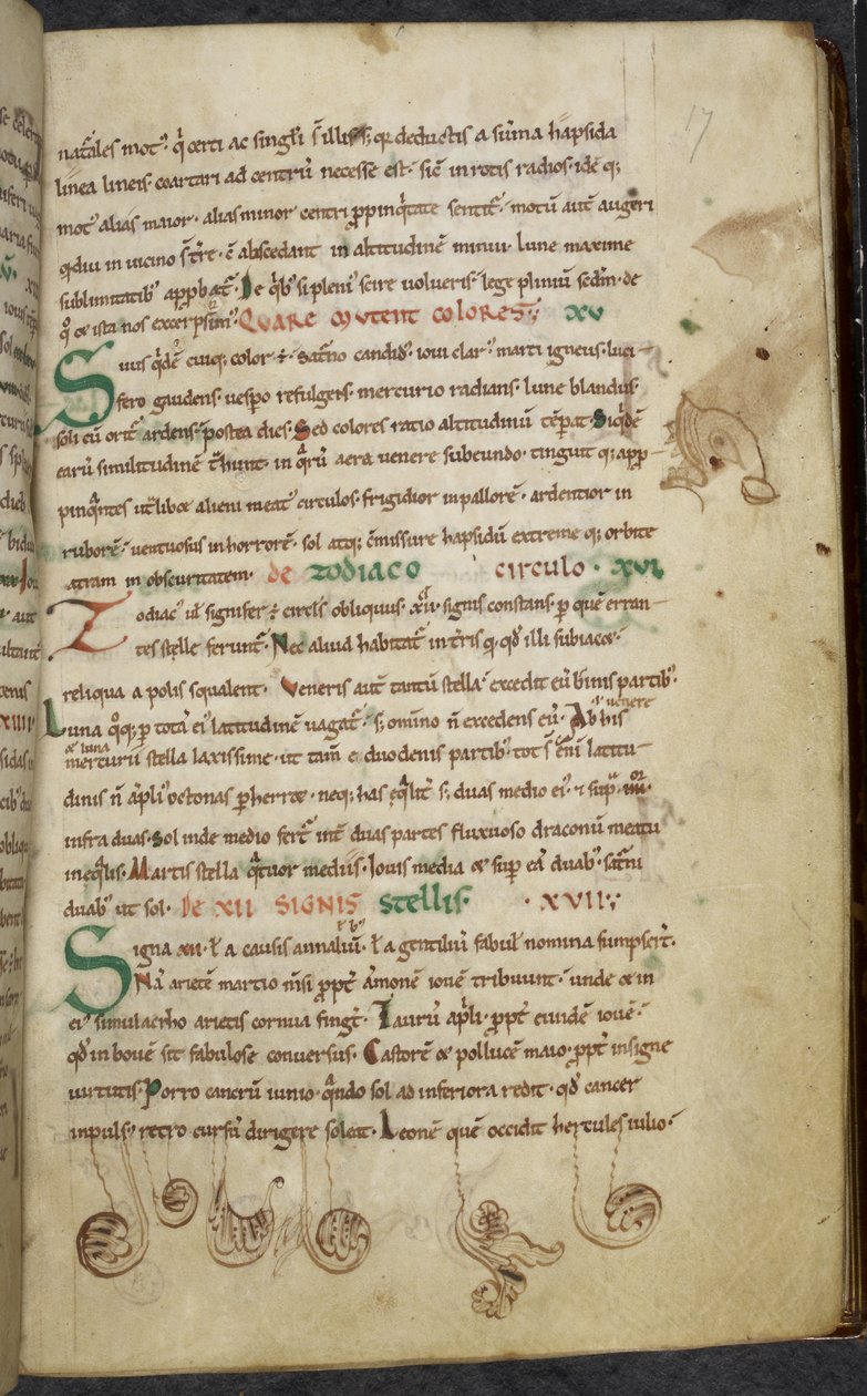 Diverse verk om datorer och astronomi, Royal MS 13 A XI av French School