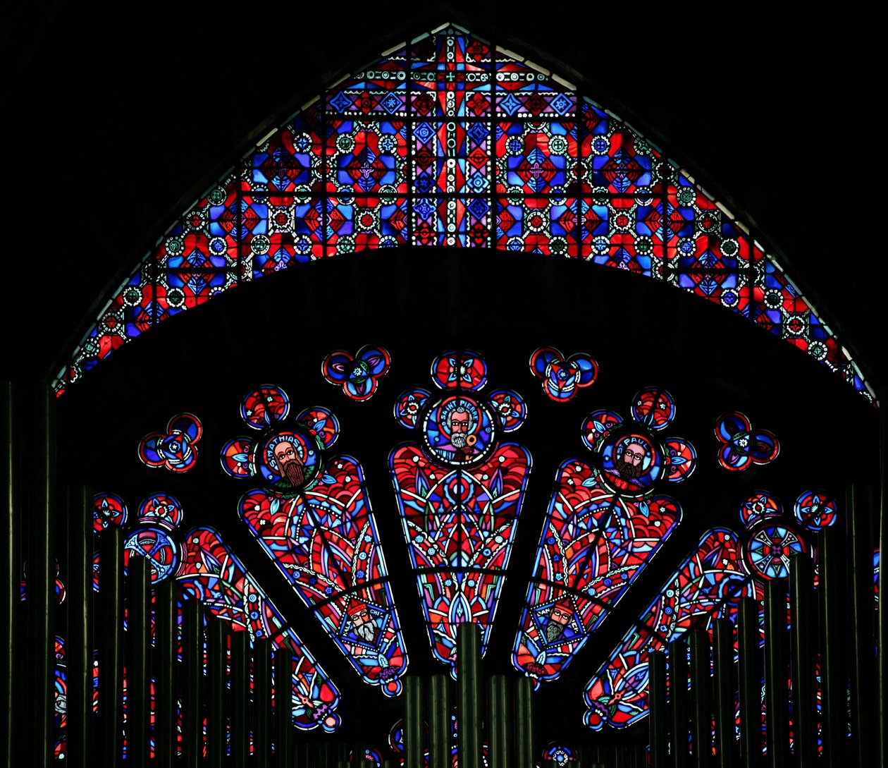 Modernt glas i 1200-talssten av French School