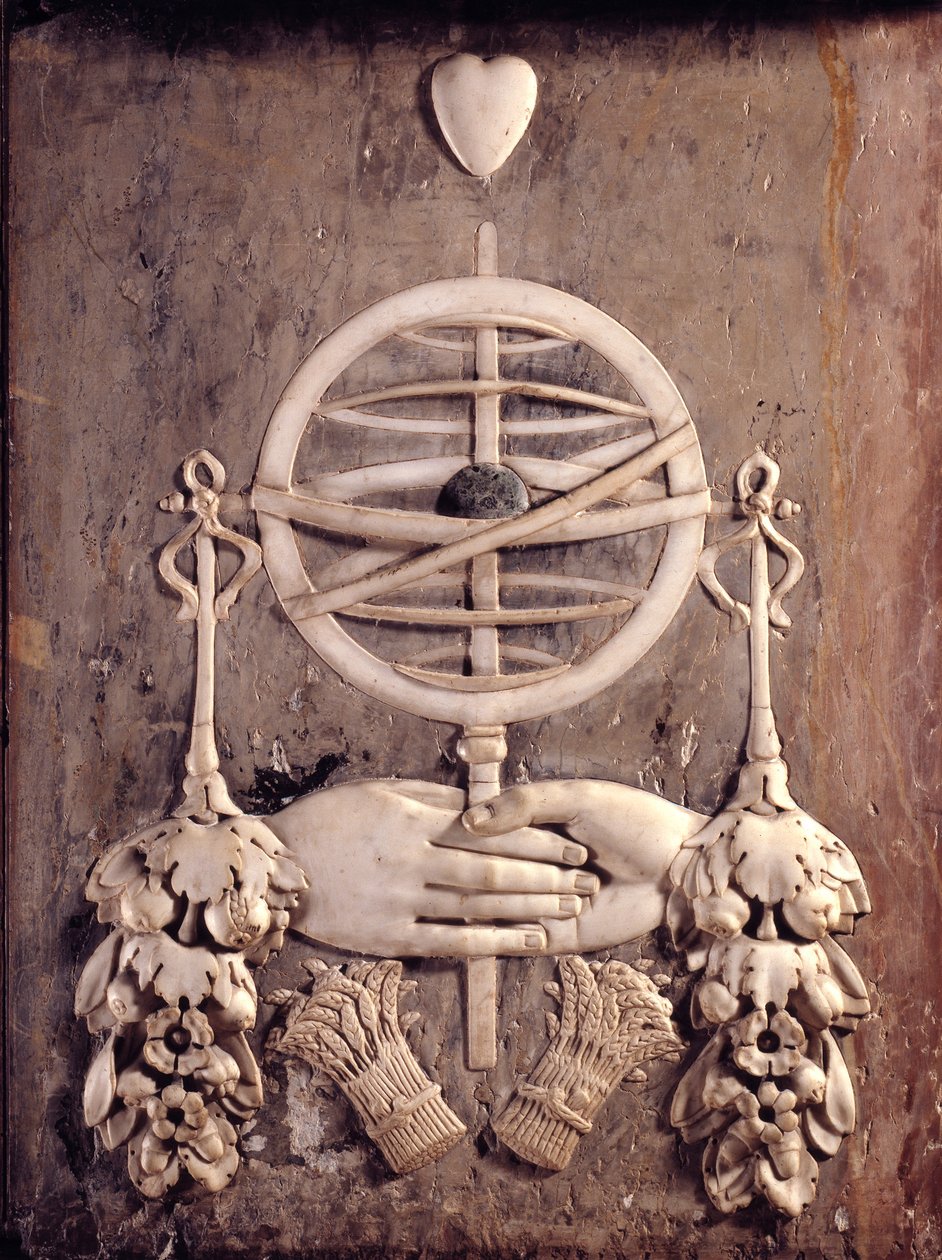 Monument till hjärtat av Anne, herre sedan den första hertigen av Montmorency av French School