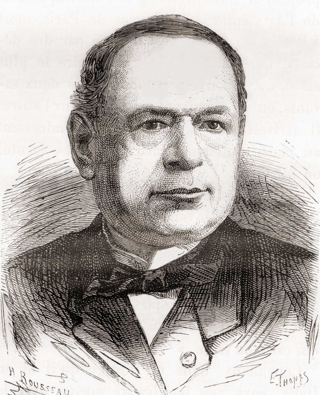 Moritz Hermann von Jacobi, från Les Merveilles de la Science, publicerad ca 1870 (gravyr) av French School
