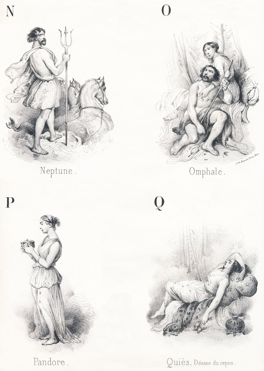 N O P Q: Neptune, Omphal, Pandora, Quies av French School