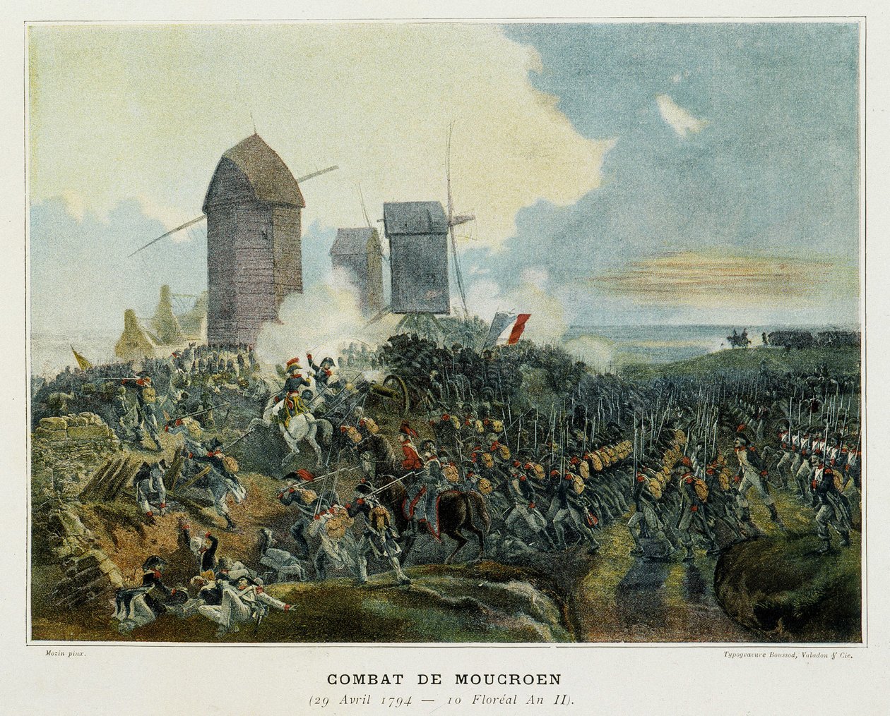 Napoleonkriget: Slaget vid Moucrouan, 29 april av French School