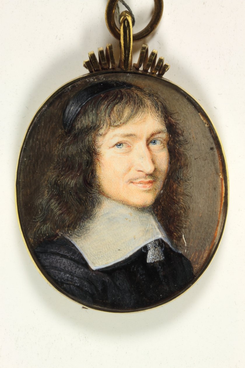 Nicolas Fouquet, Viscount of Melun och Vaux, Marquis of Belle-Isle (emalj) av French School