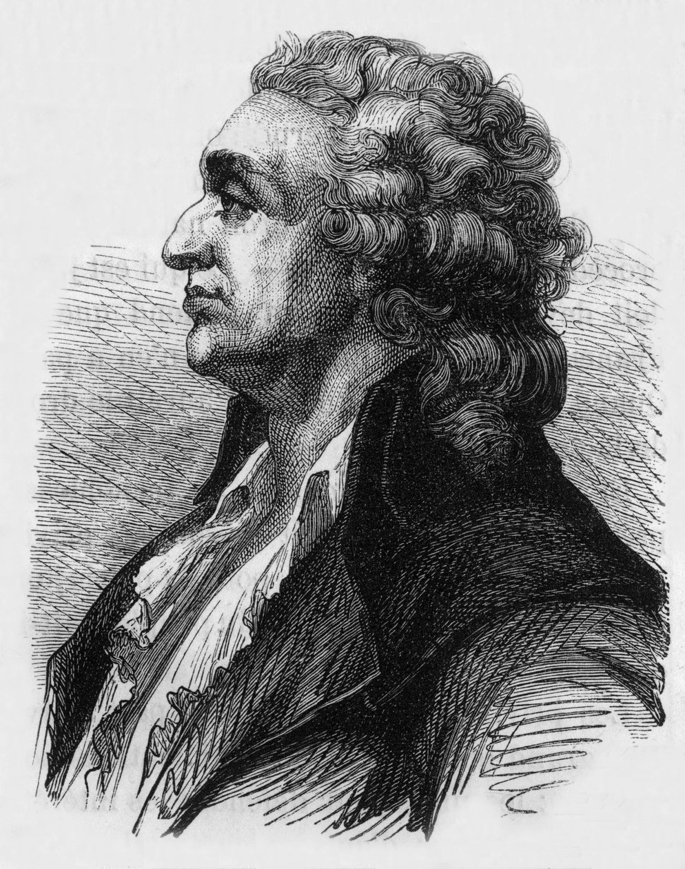 Nicolas markis av Condorcet av French School