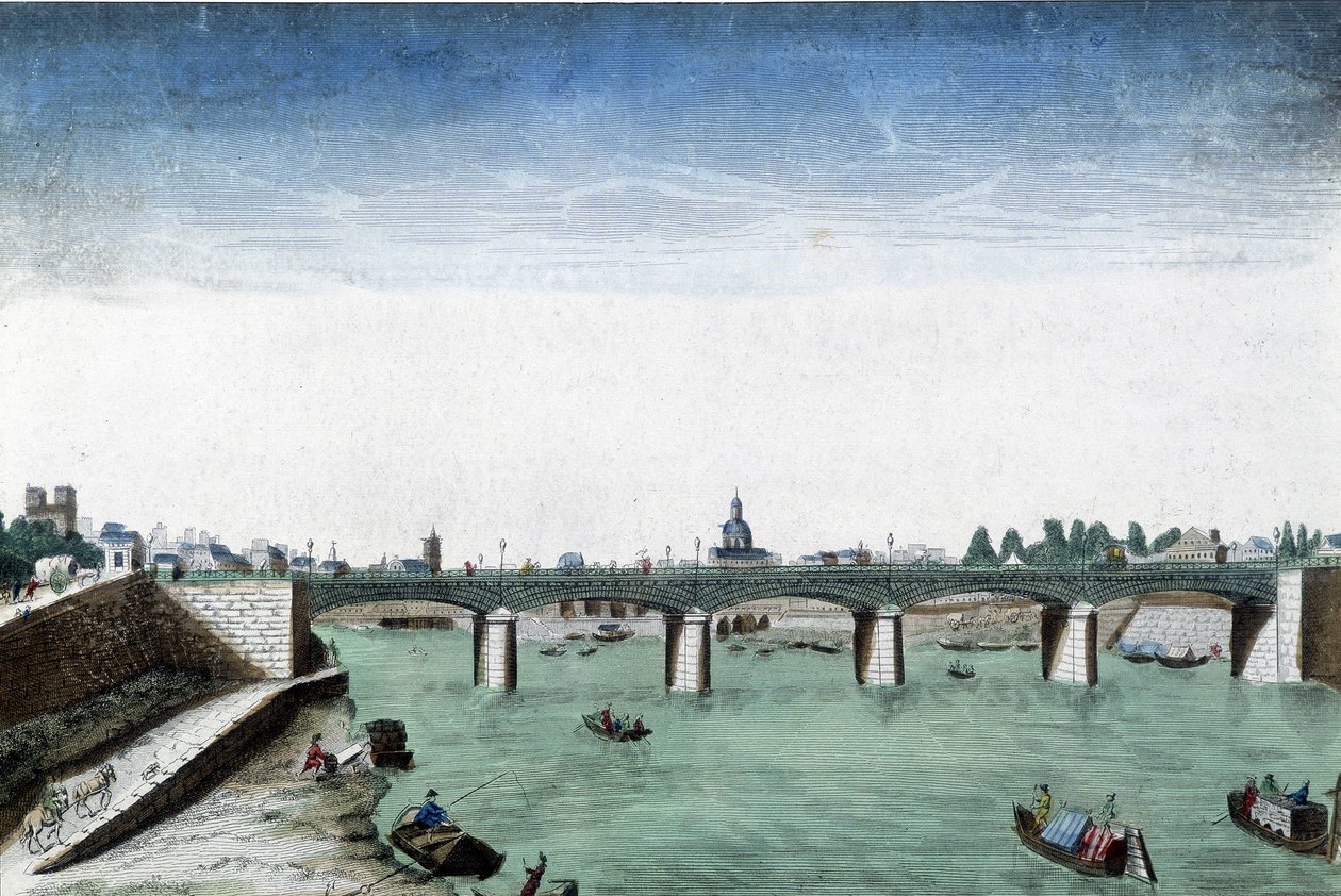 Optisk vy av Paris, Pont d