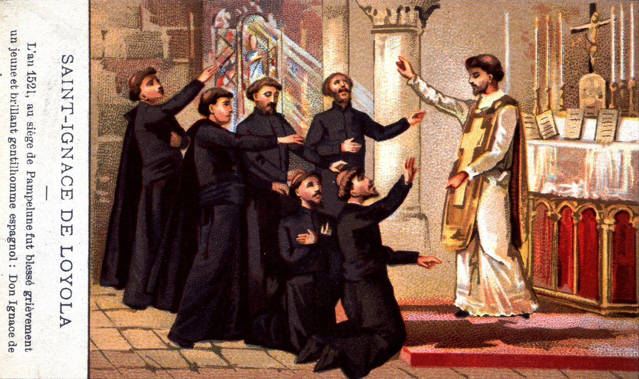 Jesu sällskaps ursprung godkänd av påven Paulus III den 27 december av French School
