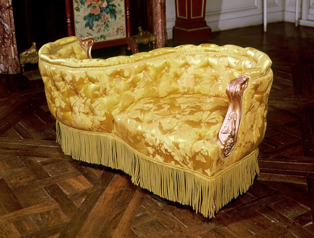 Vadderad kärleksstol, Napoleon III Period av French School
