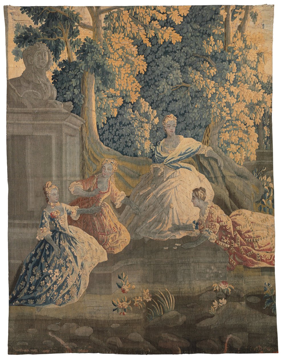Pastoral gobeläng, Aubusson eller Felletin, 1700-talets tredje fjärdedel av French School