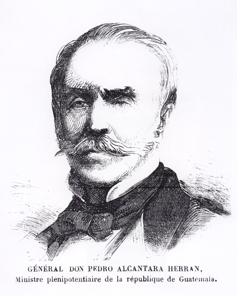 Pedro Alcantara Herrán (gravyr) av French School