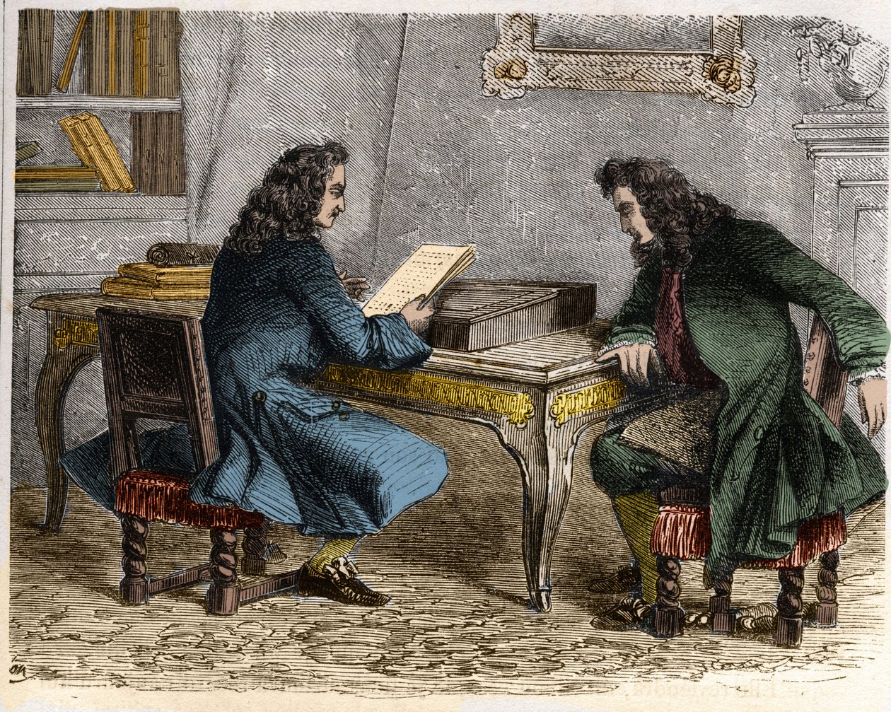 Pierre Corneille läste "Cid" för sin bror Thomas Corneille innan han gick till Anne "Ninon" från Enclos (eller Ninon de Lenclos eller Ninon de Lanclos av French School