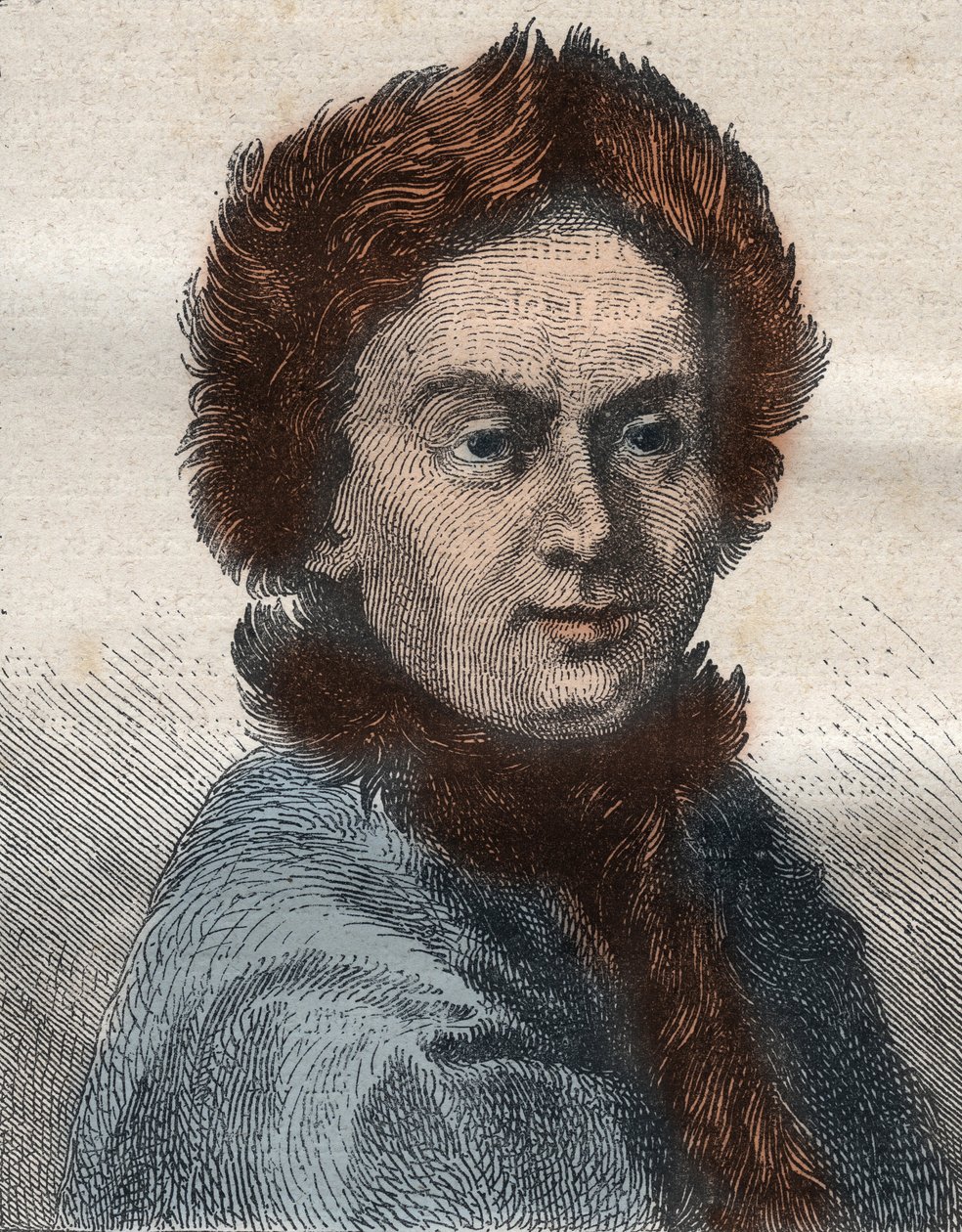 Pierre Louis Moreau de Maupertuis, astronom (1698 - 1759) - illustration hämtad från "The Grands Mariners of the 18th century"" av French School