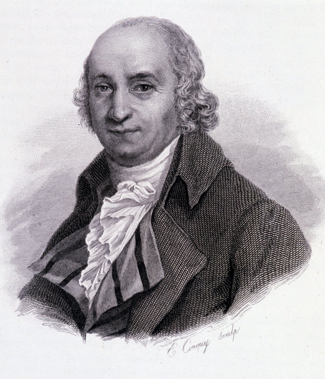 Pierre Samuel Dupont de Nemours (1739-1817) - i "" Porträtt av användbara män"" av French School