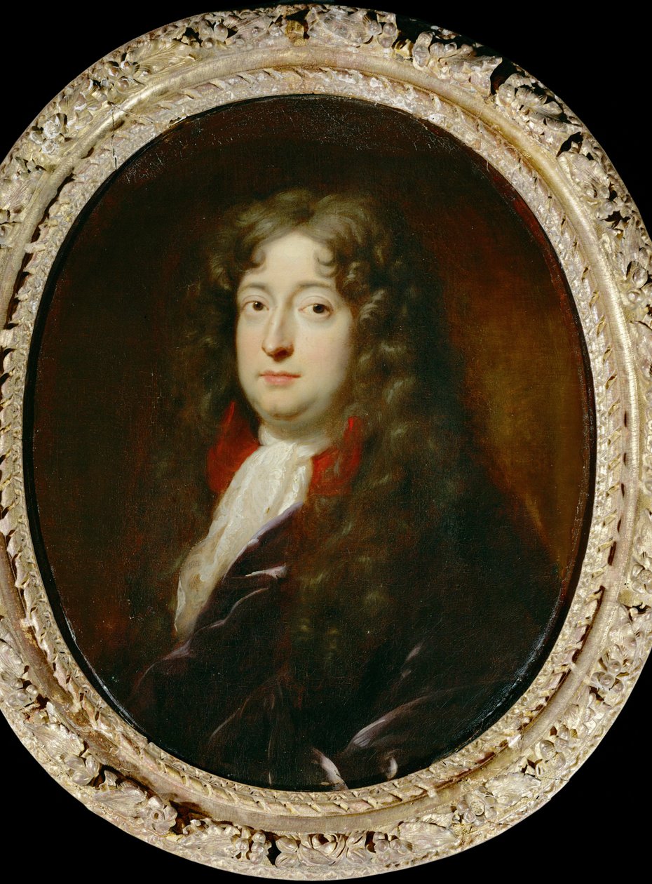 Poeten Jean Racine ... (målning på duk) av French School