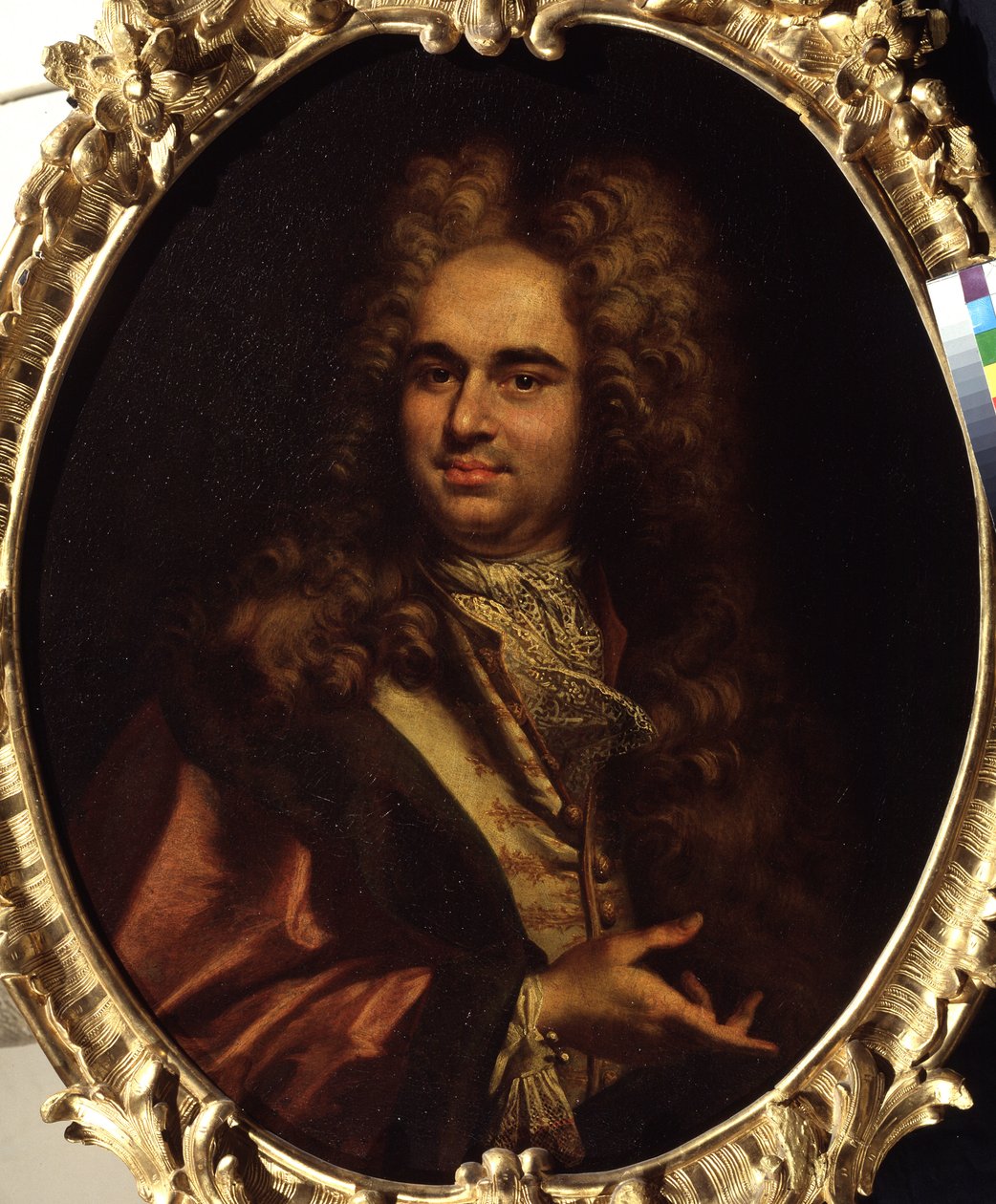 ""Porträtt av Robert Walpole, greve av Orford (1676-1745)"" Målning av den franska skolan, Pushkin-museet från början av 1700-talet, Moskva av French School