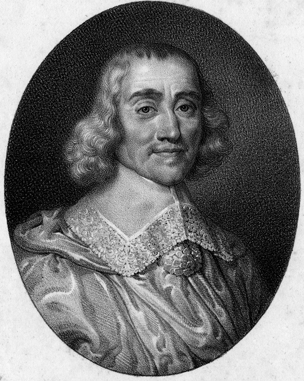 Porträtt av Abraham de Fabert (1599-1662), marskalk av Frankrike. av French School