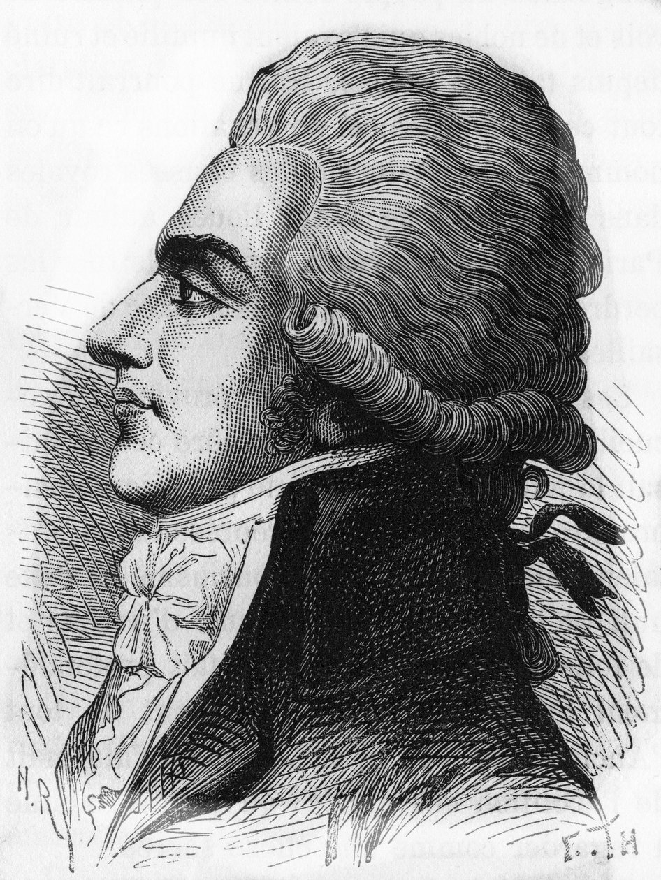 Porträtt av Alexander greve av Lameth (1760-1829), fransk general och politiker under franska revolutionen. av French School