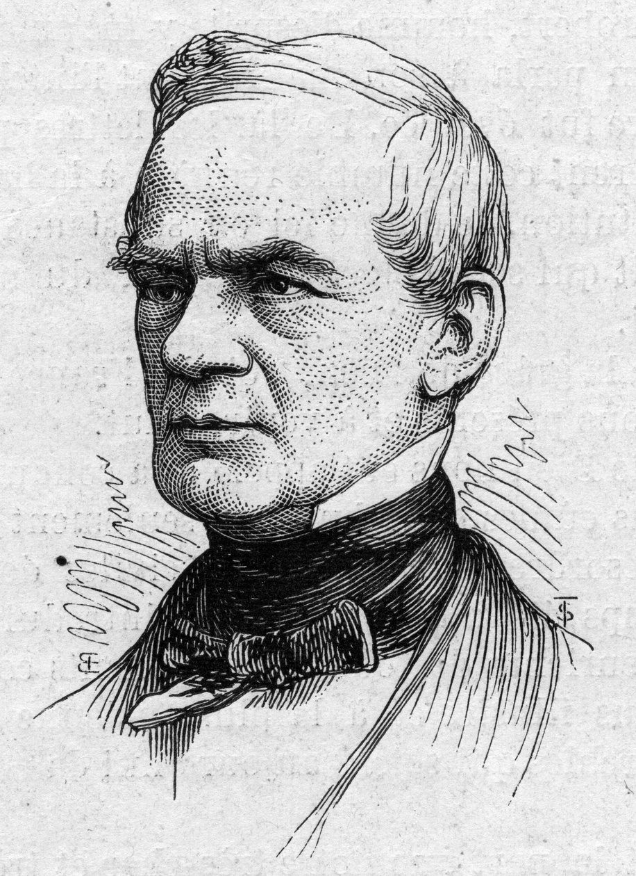 Porträtt av Alfred Auguste Cuvillier Fleury (Cuvillier-Fleury av French School