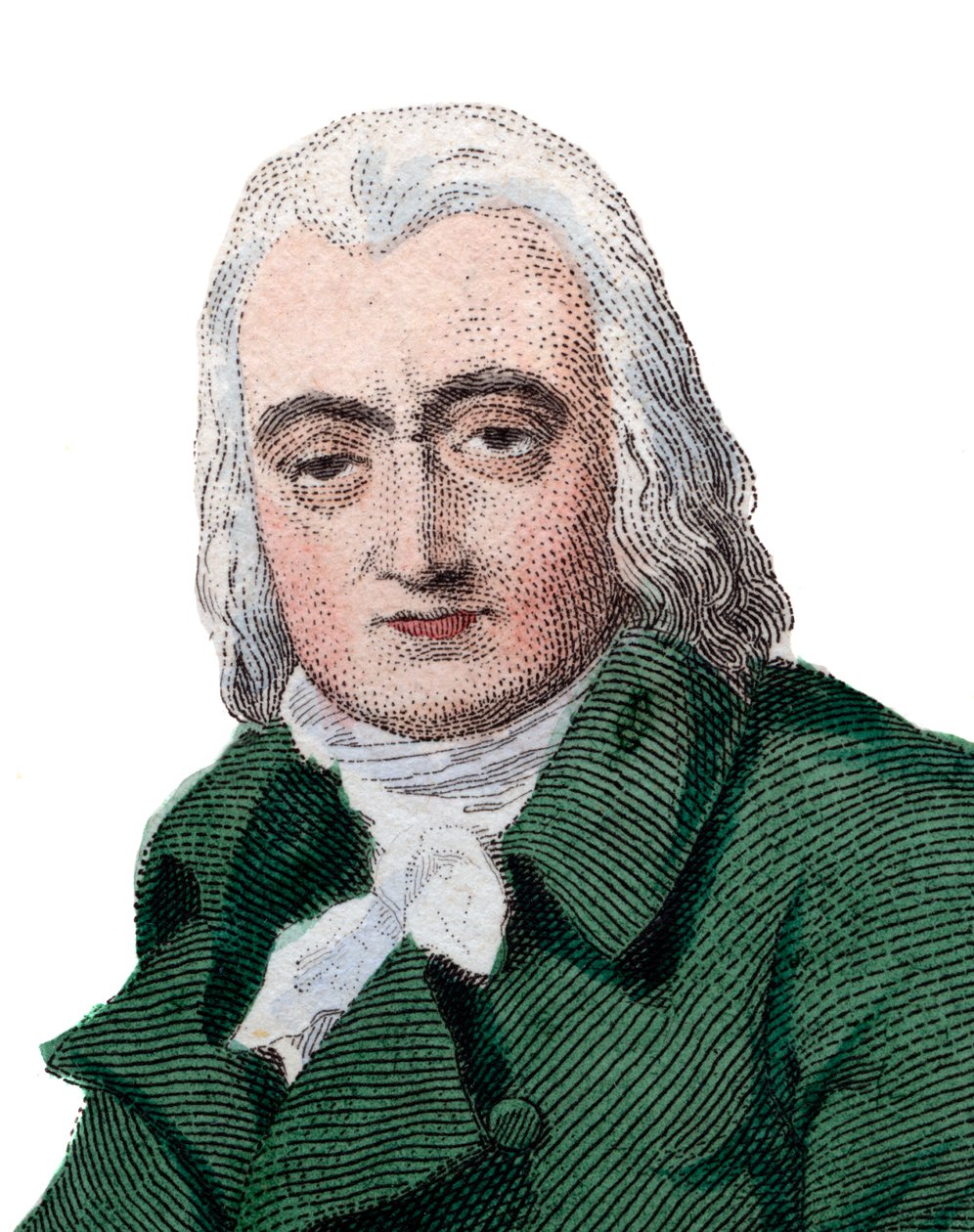 Porträtt av Andre Ernest Modeste Gretry (1741-1813), fransk kompositör. av French School