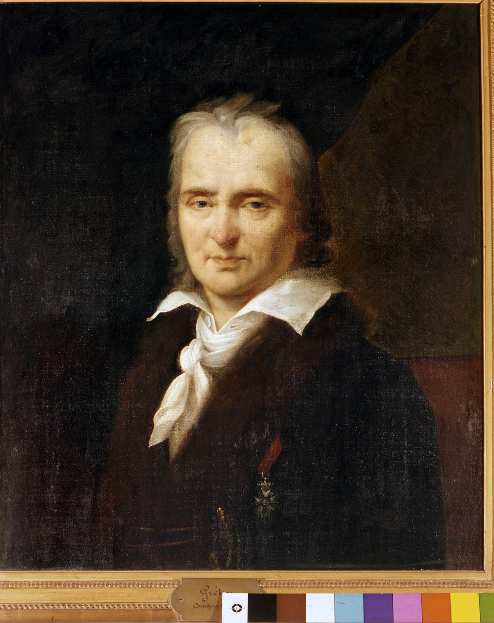 Porträtt av Andre Modeste Gretry (1741-1813), fransk kompositör. av French School