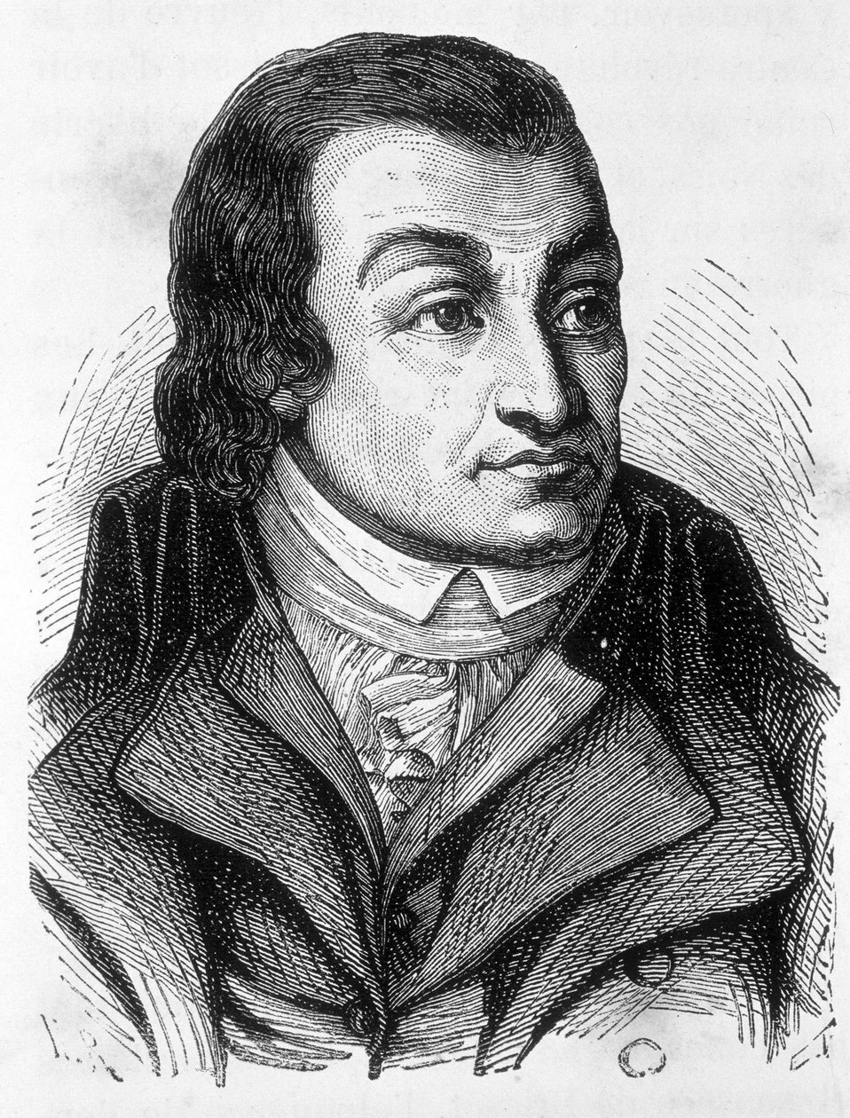 Porträtt av Antoine Quentin Fouquier Tinville (1746-1795), fransk magistrat och politiker - i "" L