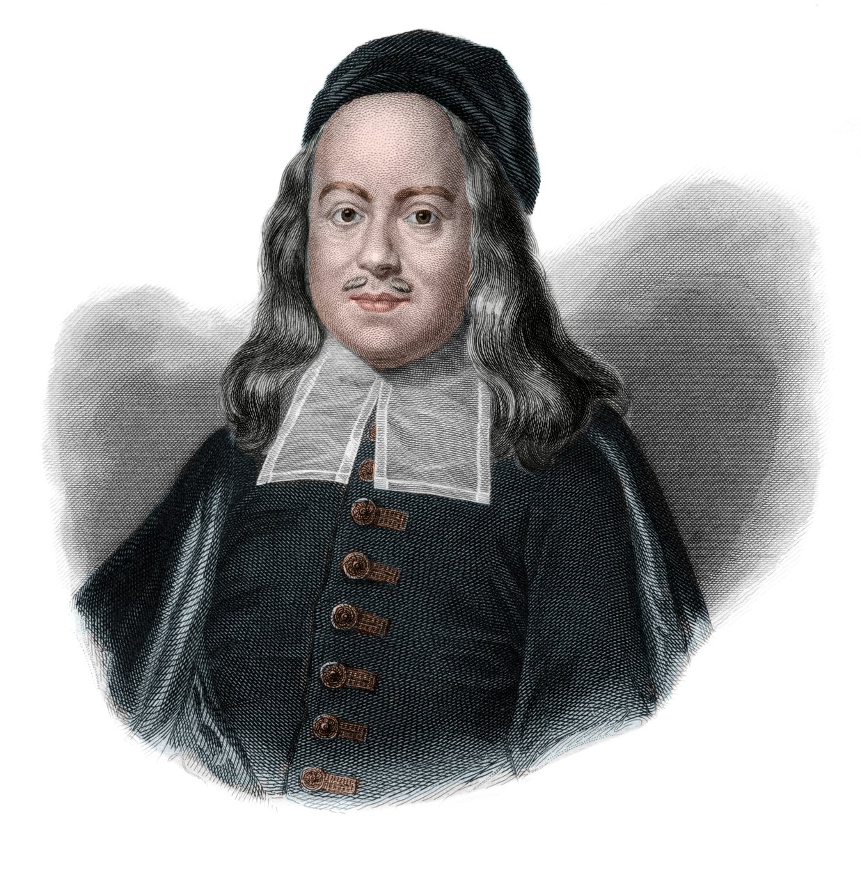 Porträtt av August Hermann Francke (1663-1727) tysk luthersk kyrkoman. av French School