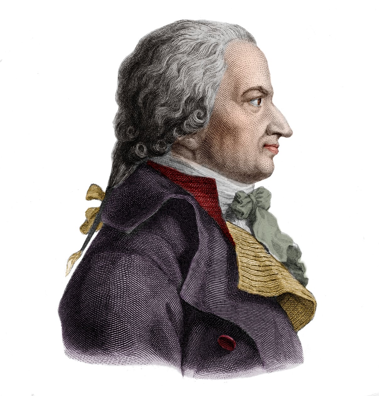 Porträtt av Bernt Anker (1746-1805) norsk redare. av French School
